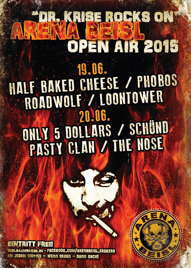 Pasty Clan am Dr. Krise Rock On-Festival 2015